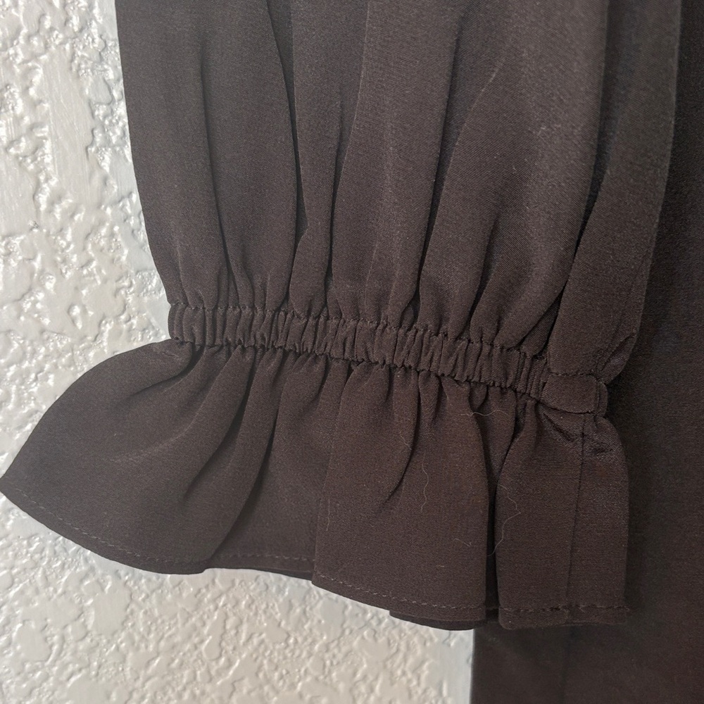 The Kooples Black Long Sleeve Dress - Picture 6 of 9